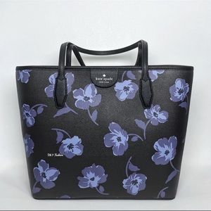 New Kate Spade Floral Print Design Carryall Tote Bag